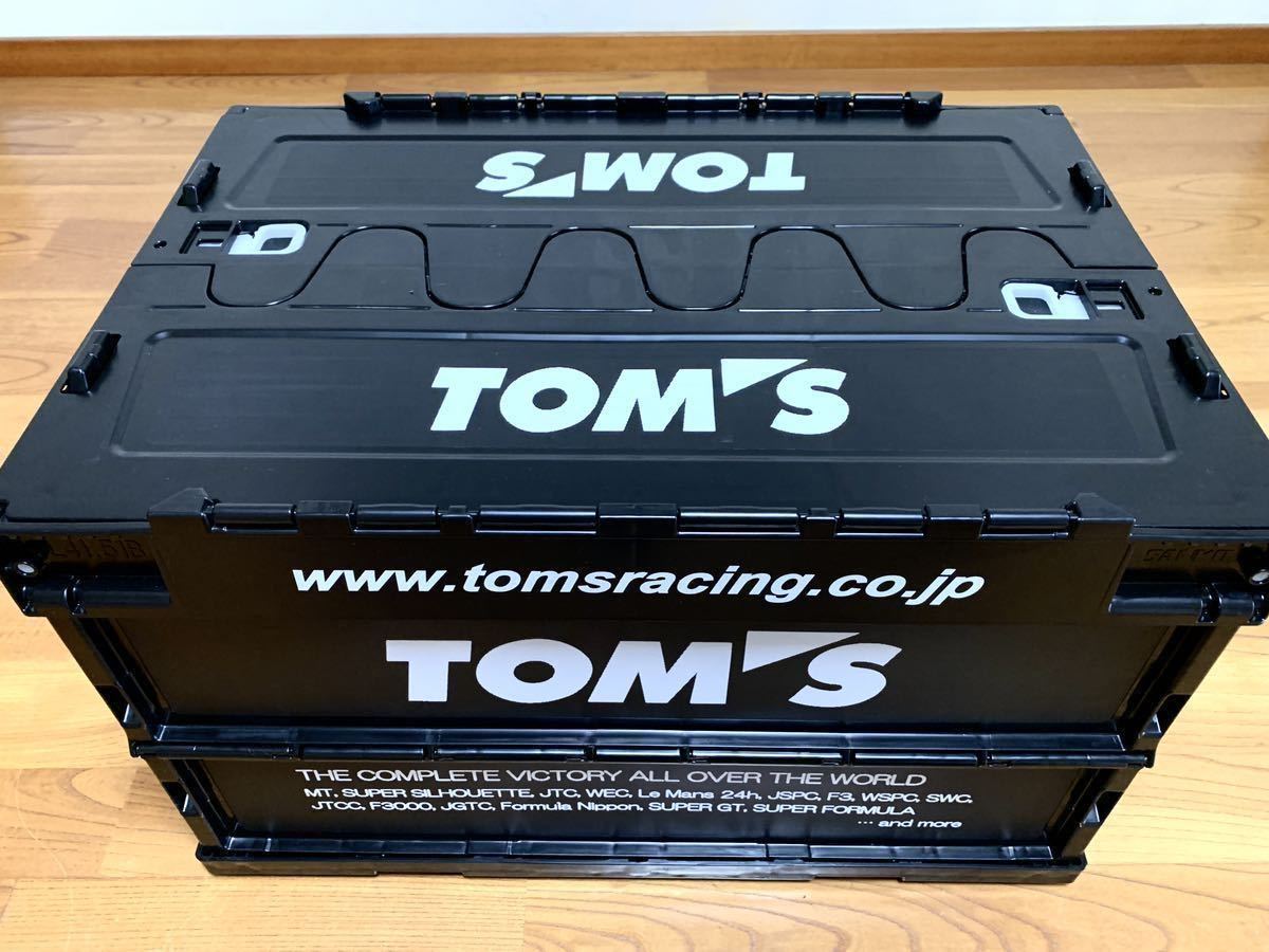 絶版 初期モデル 未使用保管品 TOM'S トムス50L コンテナ ガレージ 工具箱 ラゲッジ BOX インテリア カスタム_画像3