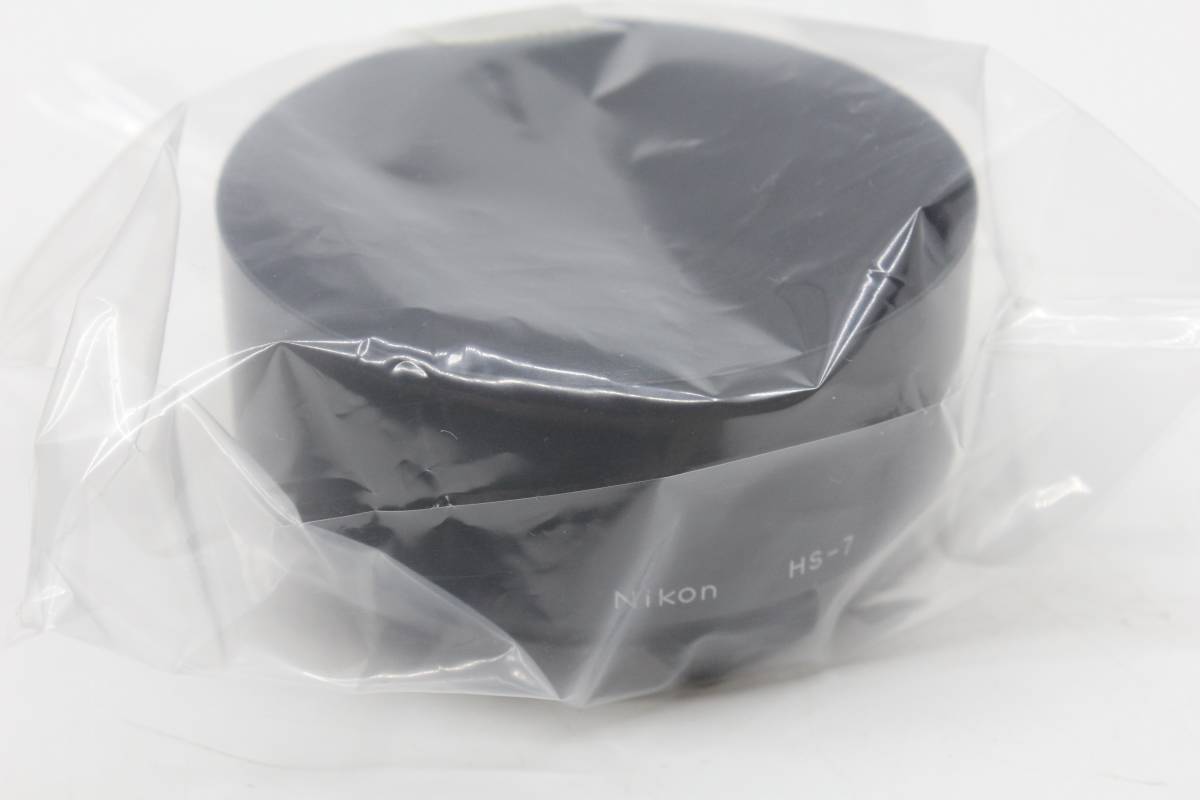 【送料無料／未使用品】 ニコン Nikon Lens Hood HS-7 MT4019_画像1