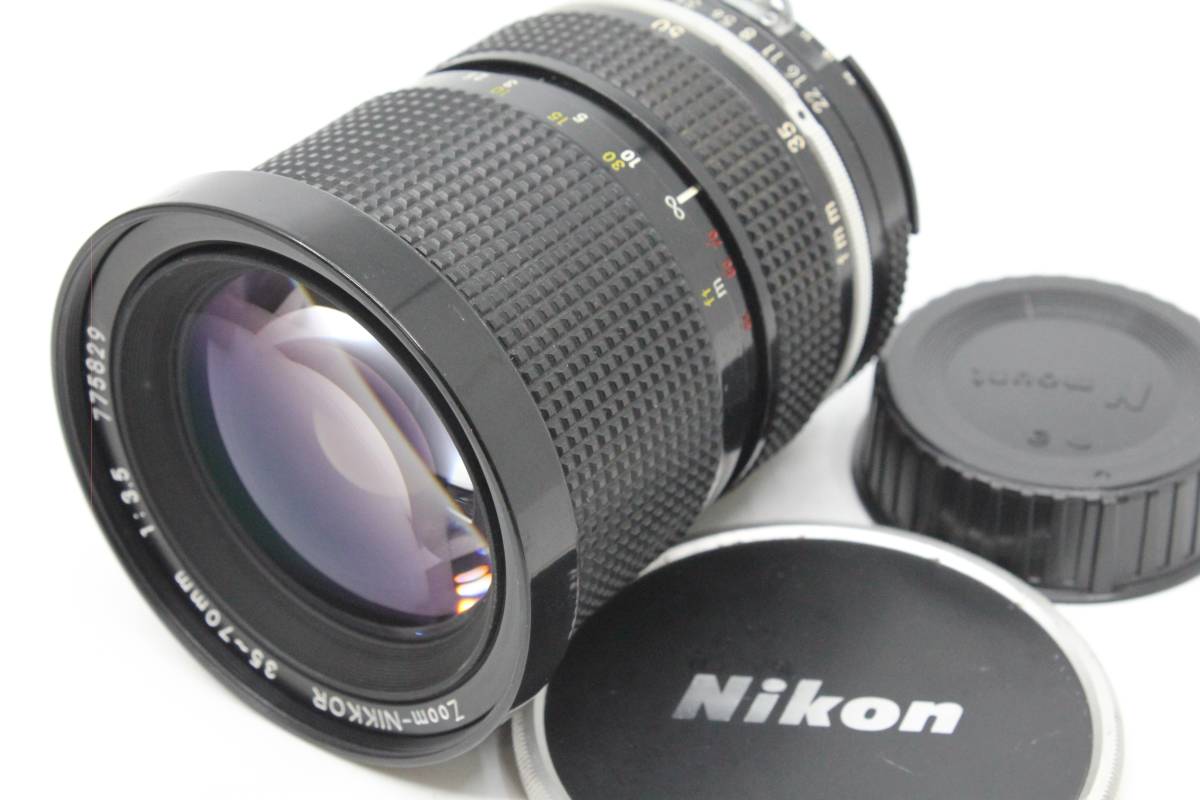 【動作確認済／超美品】 ニコン Nikon Ai ZOOM NIKKOR 35-70mm F3.5 MT4023_画像1