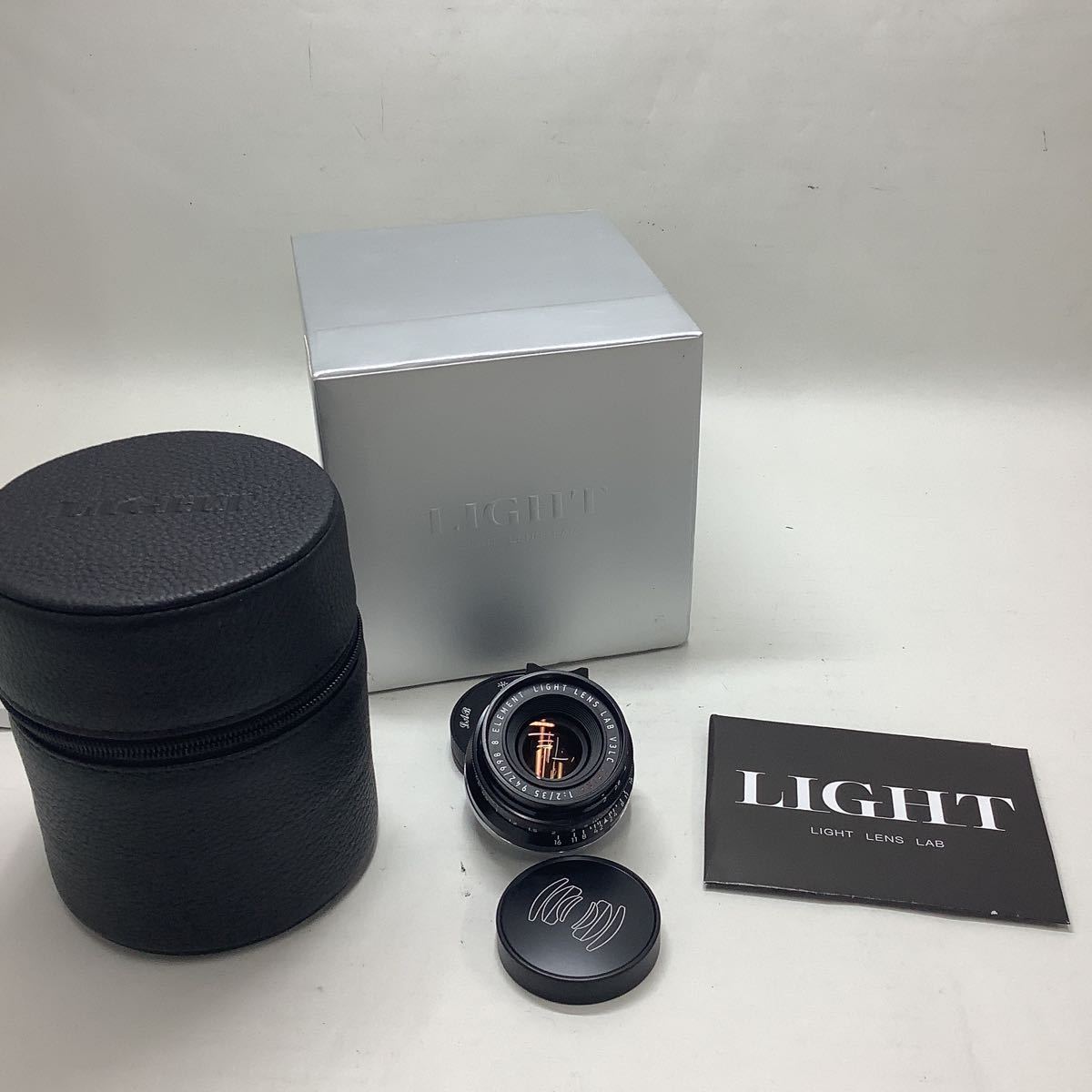 完動品(新品)/返品不可 LIGHT LENS LAB 光影鏡頭實驗室（光影鏡頭実験室）35mm F2 V3LC #j01768 j6の画像1