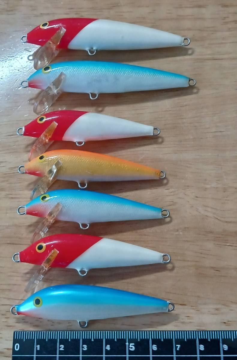 Rapala カウントダウン リップレス CD-7/CD-9/CDL-7 RH/GFR/B 各種7本セット!! COUNTDOWN LIPLESS ラパラ 検索 アイルランド フィンランド_画像3