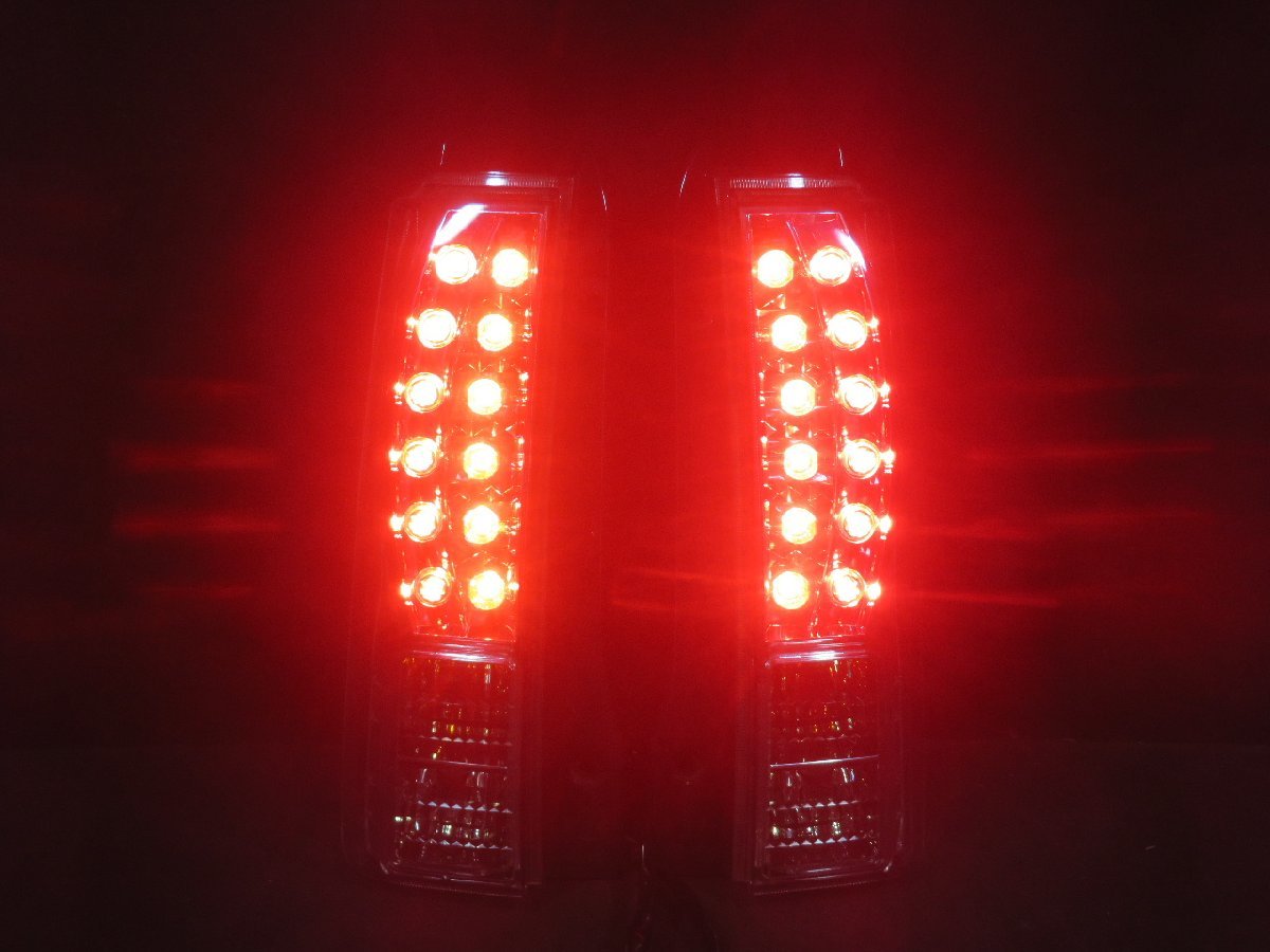 【即決! 即日発送可】ekワゴン DBA-H82W 純正 LED ★良品 テール ランプ ライト 左右 (SR RCL-010) 中古 11355_画像2
