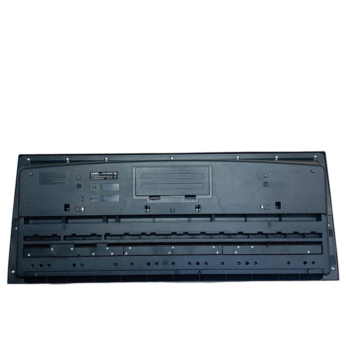U11056 キーボード CTK-7000 CASIO カシオ ハイグレードキーボード 電子ピアノ 短時間での動作確認済み 札幌発_画像3