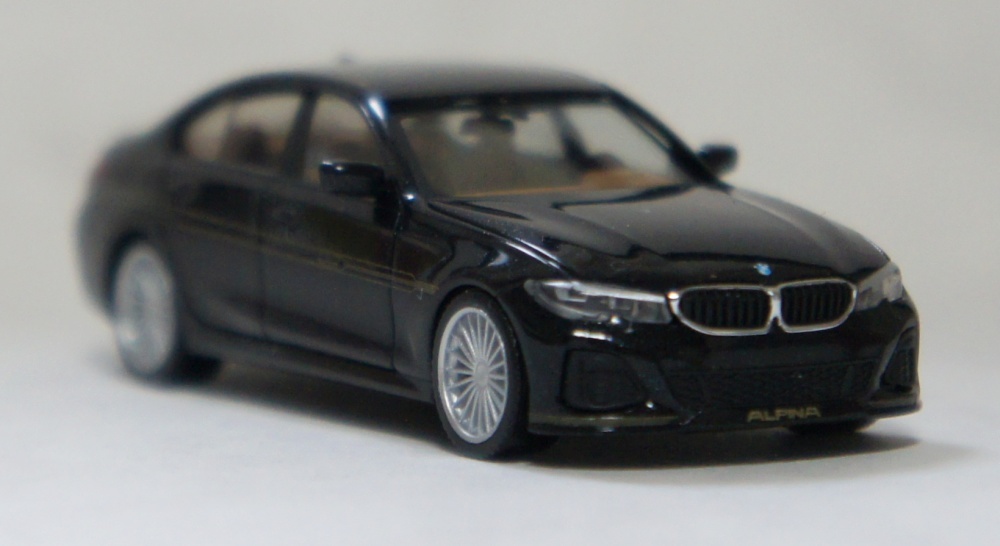 Herpa 1:87 BMW Alpina B3 Limousine (G20) Black Metallic Herpa 1:87 BMW Alpina B3 Limousine (G20) Black Metallic