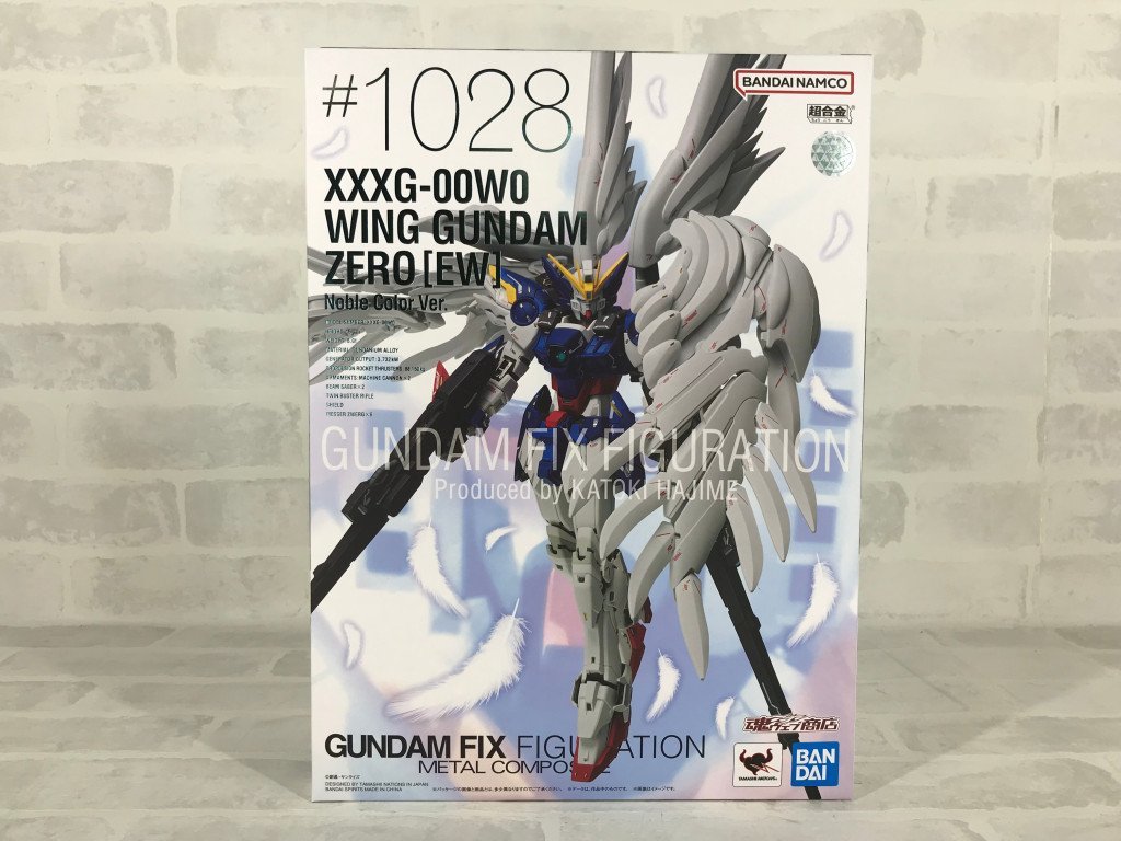 【H52】GUNDAM FIX FIGURATION #1028 XXXG-00W0 ウイングガンダム ゼロ EW版 Noble Color Ver. GFF MC