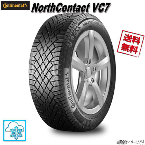 225/60R18 104T XL 4本 コンチネンタル VikingContact バイキングコンタクト7 ランフラット スタッドレス 225/60-18 送料無料_画像1