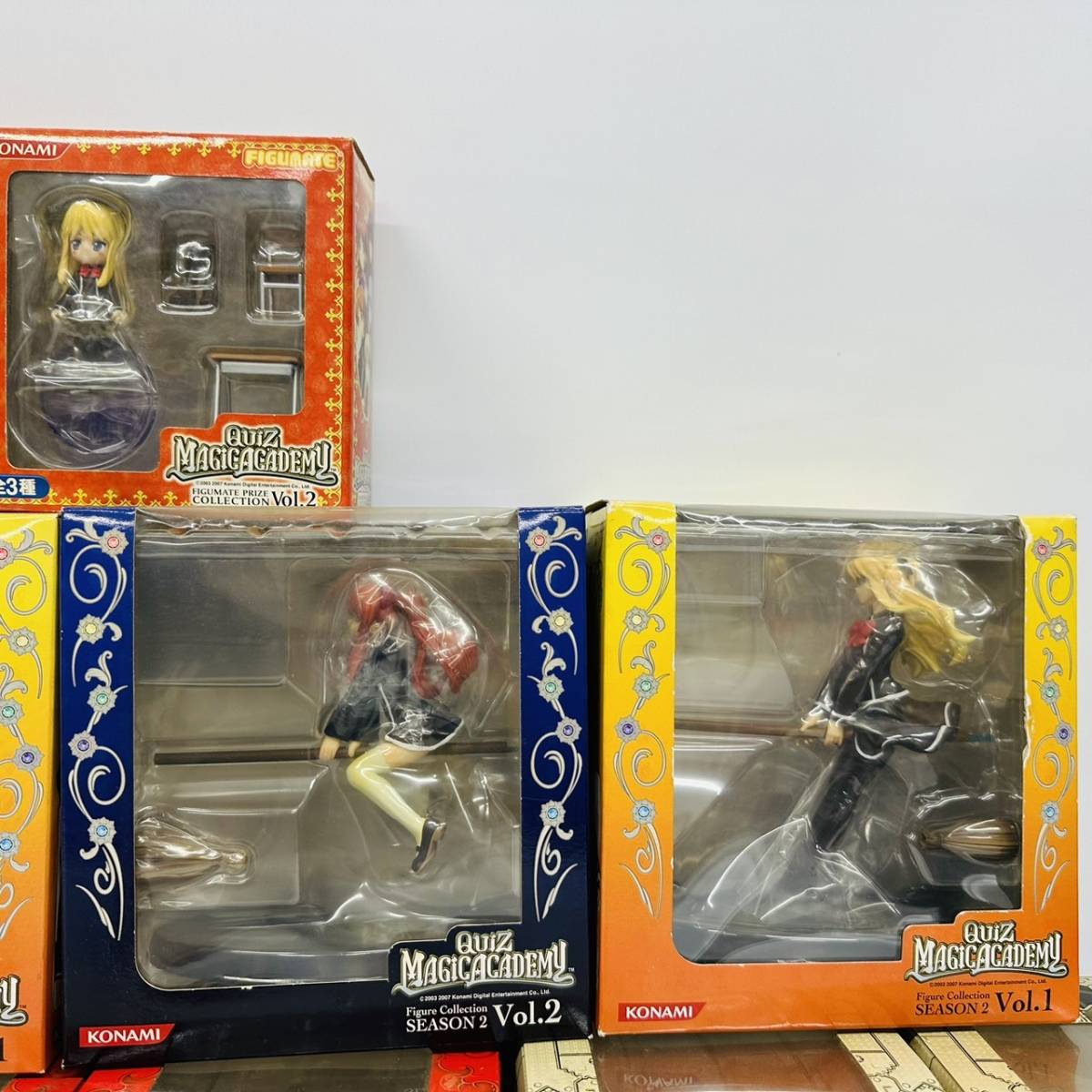 【まとめ】クイズマジックアカデミー フィギュア まとめ 19体 セット / KONAMI QUIZ MAGIC ACADEMY ねんどろいど FIGUMATE コナミ_画像6