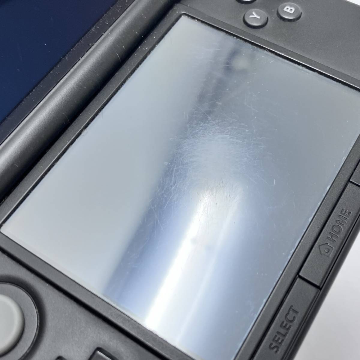 【動作OK】ニンテンドー3DS LL ブルー × ブラック ゲーム 本体 Nintendo / 任天堂 BLUE BLACK_画像4