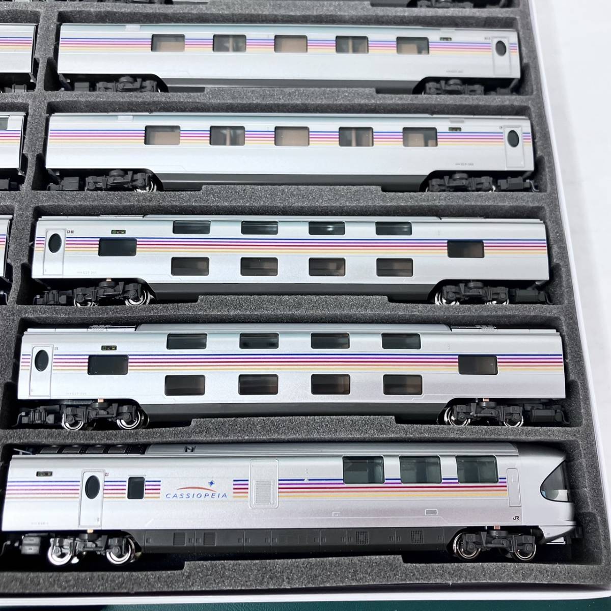 【状態良好】KATO 10-1336 E26系 カシオペア 12両セット A B セット Nゲージ 鉄道模型 / カトー N-GAUGE_画像9