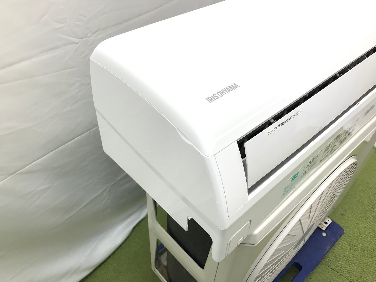 IRIS OHYAMA アイリスオーヤマ ルームエアコン IHF-2204G おもに6畳用 2.2kW 内部乾燥 自動熱交換器洗浄 除湿 暖房 2020年製 d11084su_画像3