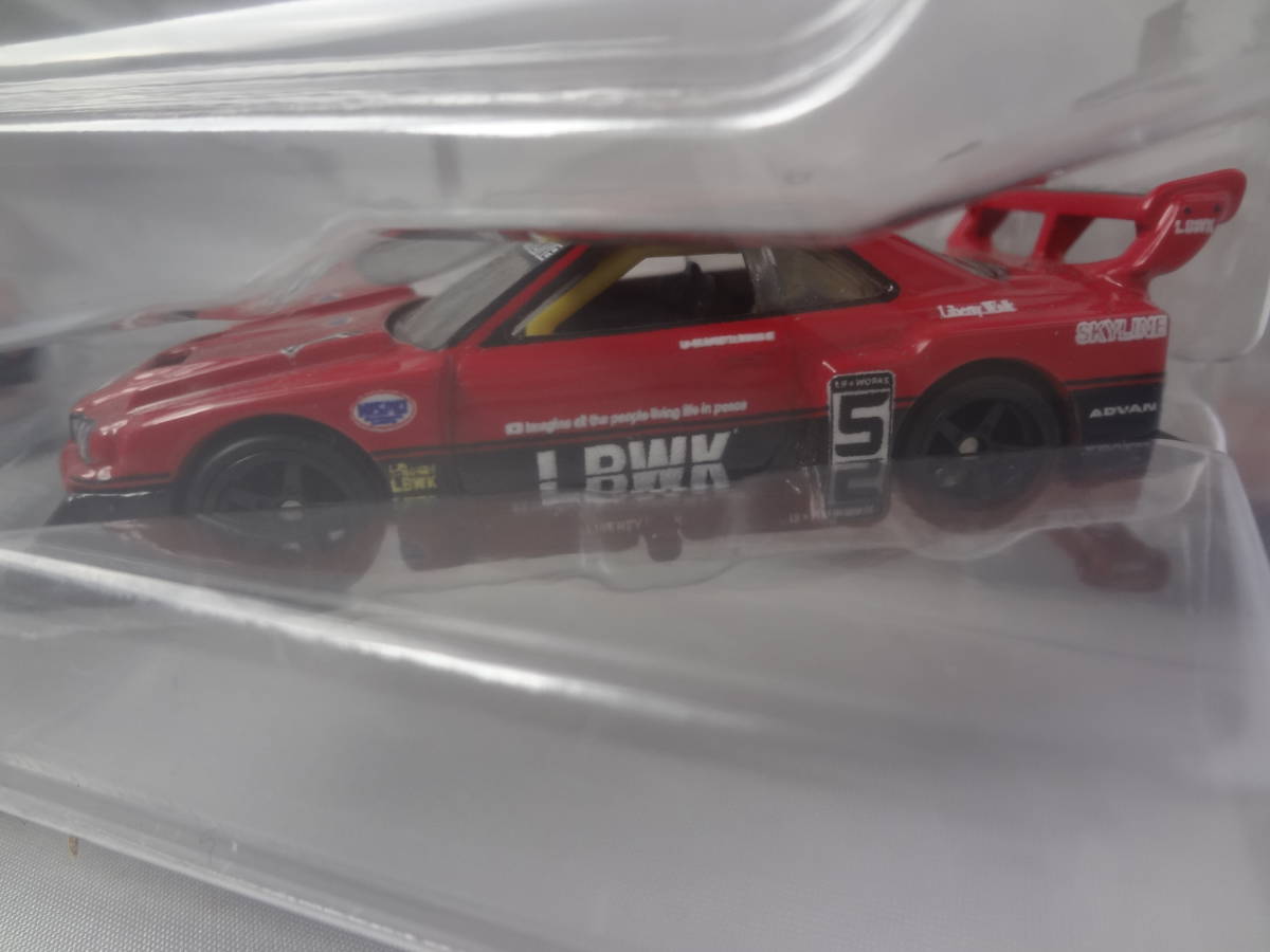 ホットウィール Hot Wheels NISSAN SKYLINE SILHOUETTE/LB-ER34 SUPER SILHOUETTE NISSAN SKYLINE スカイライン シルエット 2台セット ②の画像5