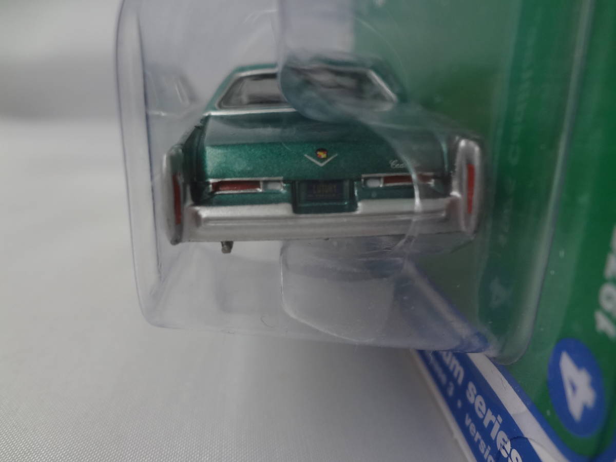 AutoWorld　オートワールド　1/64　1975 Cadillac Coupe Deville　Greenbrier Firemist Poly　キャデラック クーペデビル　グリーン_画像7