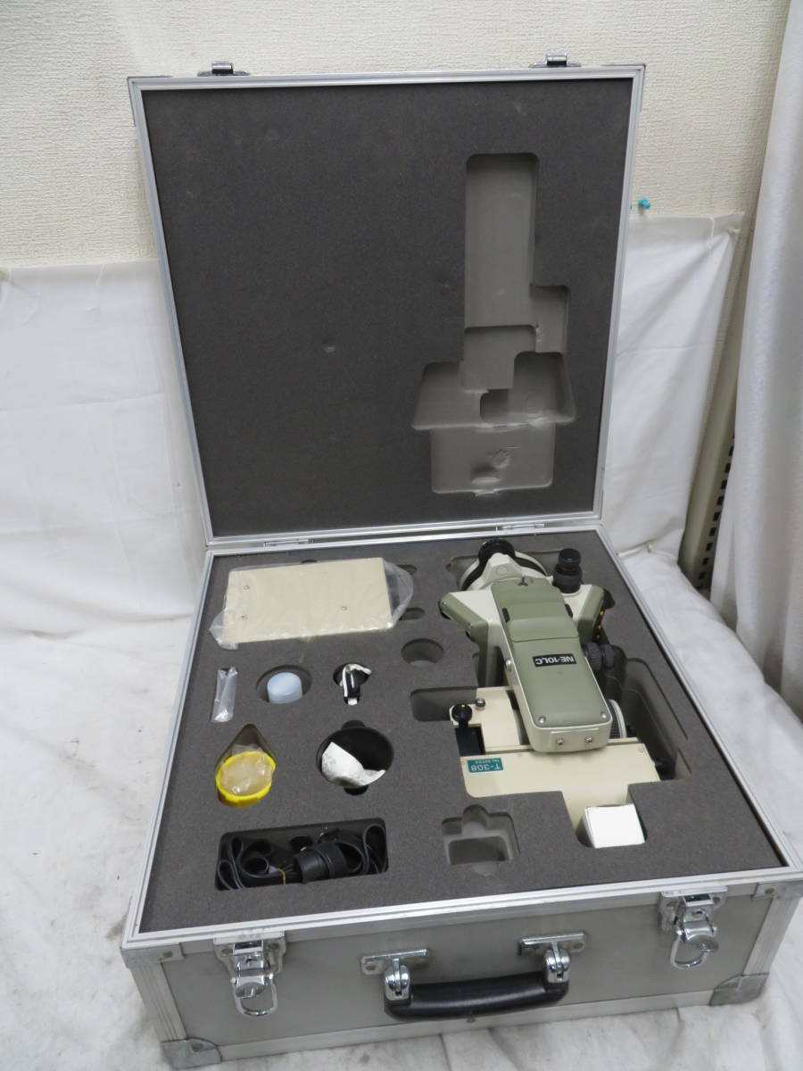 F-747★NIKON/ニコン★NE-10LC★セオドライト★測定器★ジャンク品_画像1