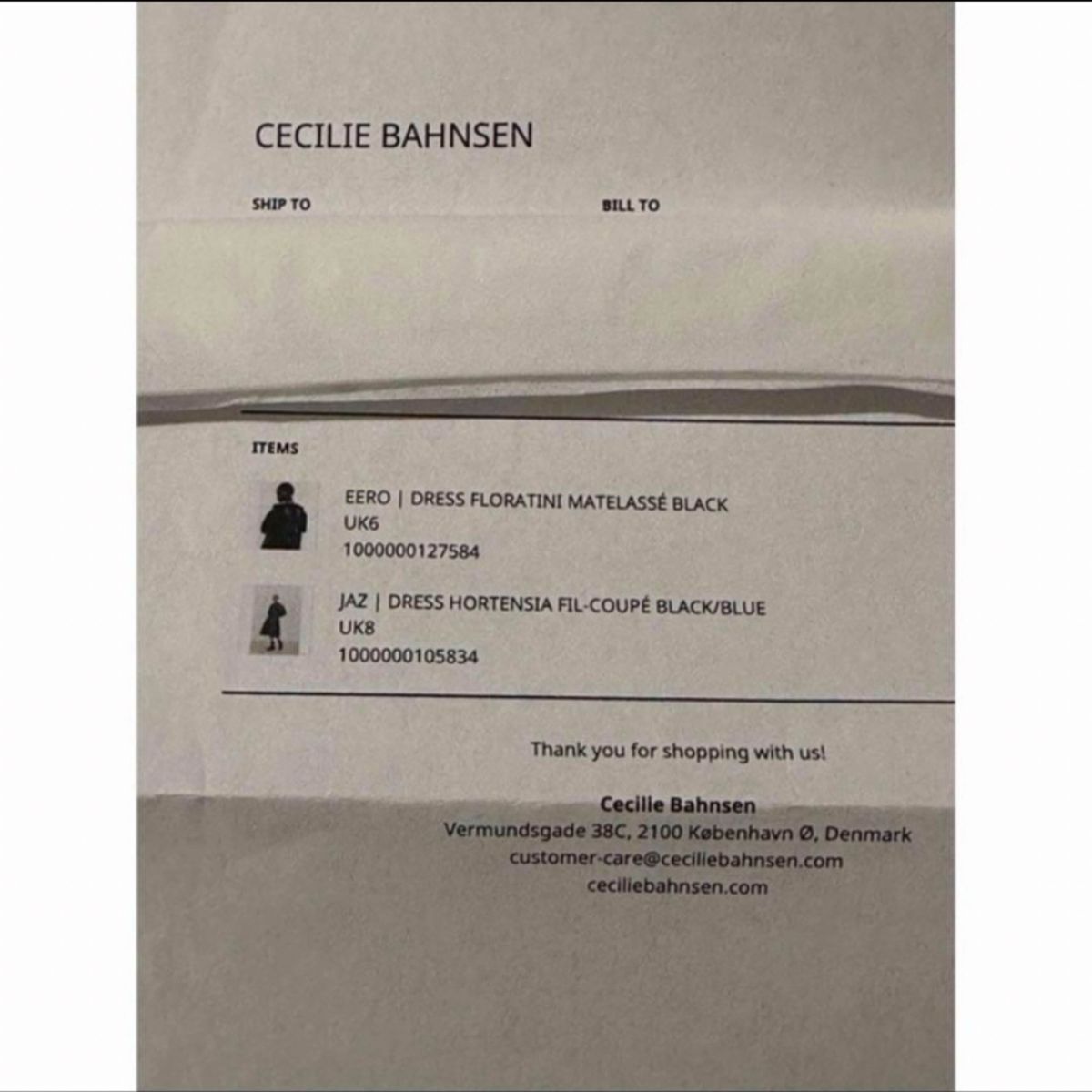 Cecilie Bahnsen ワンピース