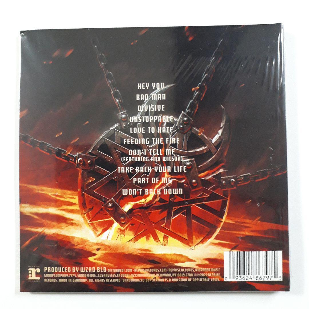 送料無料！ Disturbed - Divisive 093624867975 ディスターブド 輸入盤CD 新品・未開封品_画像2