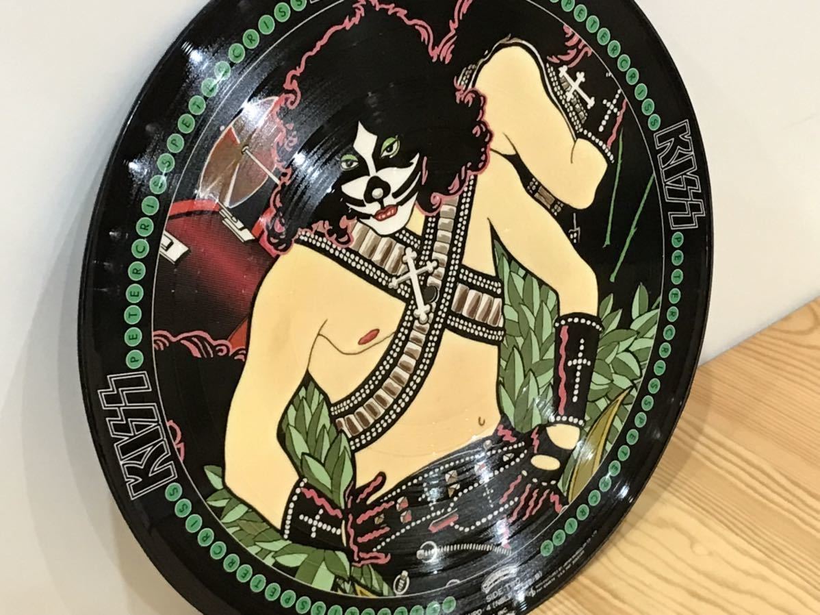 LP KISS ピーター・クリス 限定盤 ピクチャーレコード VIPO-4帯付 美品 LPレコード ロック_画像5