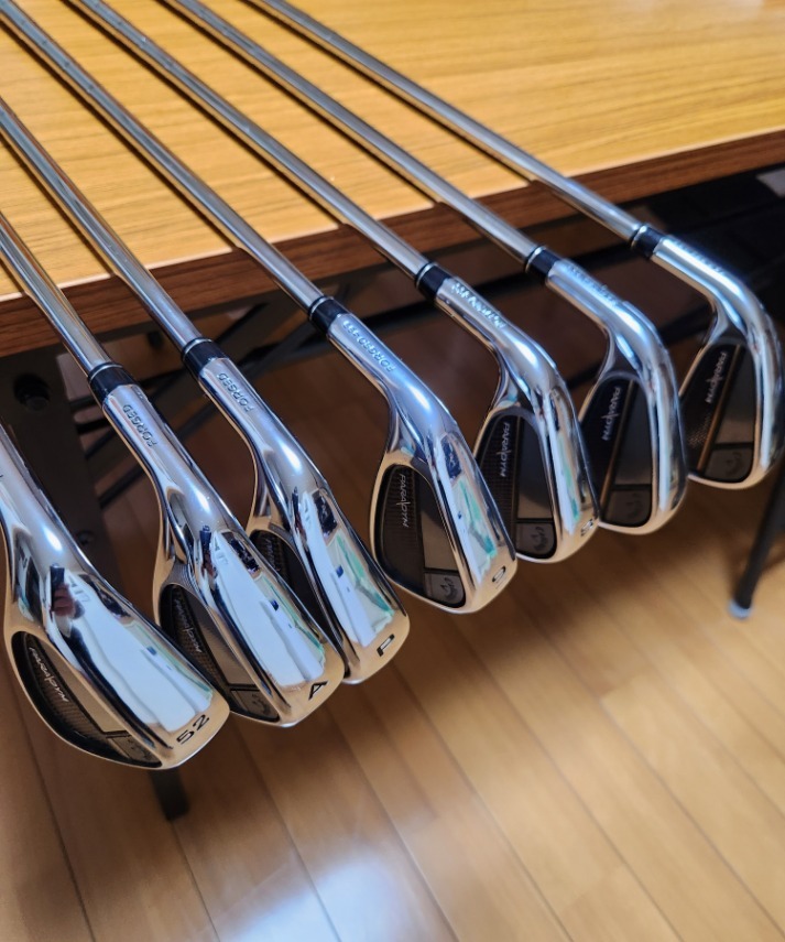 キャロウェイ パラダイム アイアン 7本セット (6-PW+AW +52度 キャロウェイ パラダイム アイアン 7本セット (6-PW+AW +52度