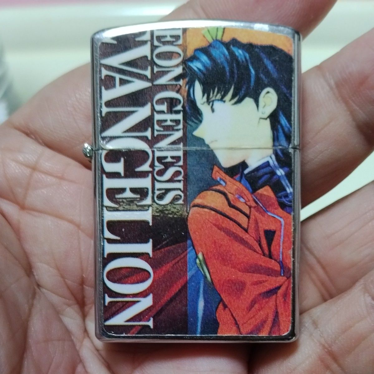 新世紀エヴァンゲリオン 葛城ミサト Zippo風 オイルライター 新世紀エヴァンゲリオン 葛城ミサト Zippo風 オイルライター