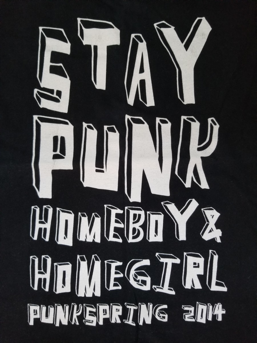 punkspring 半袖Tシャツ パンクスプリング 2014 フェスt-シャツ 10-feet mwam 中古 古着 美品 匿名配送_画像4