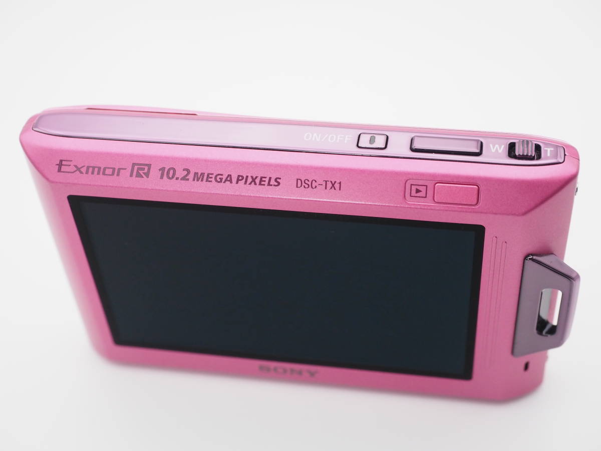 SONY ソニー DSC-TX1 SKD Cybershot サイバーショット デジタルカメラ ピンク 2023021_画像5