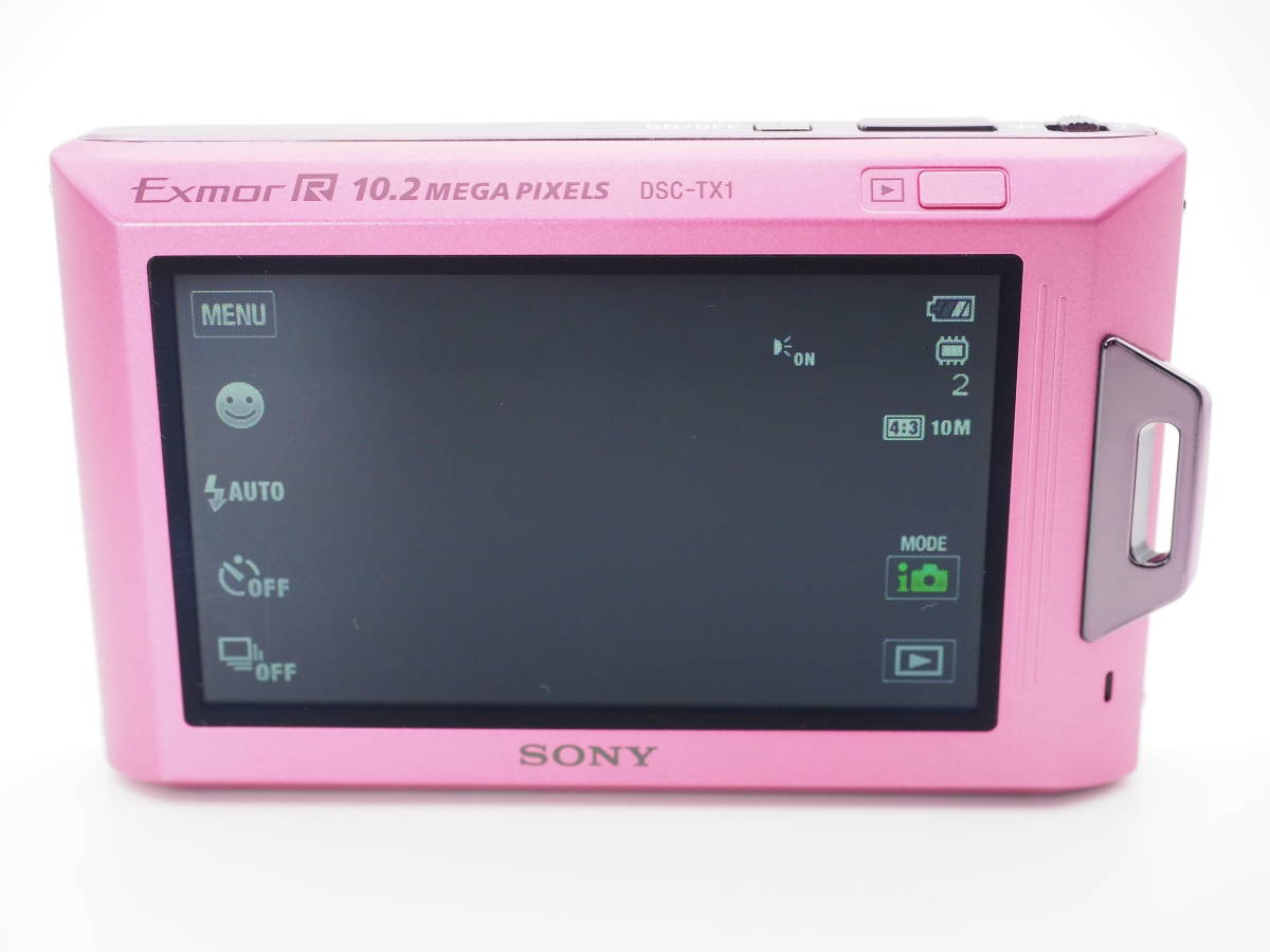 SONY ソニー DSC-TX1 SKD Cybershot サイバーショット デジタルカメラ ピンク 2023021_画像7