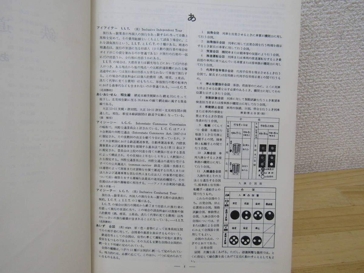 s1024) железная дорога словарь верх и низ шт +.. версия 3 шт. комплект Япония страна иметь железная дорога 1958 год ( Showa 33 год )