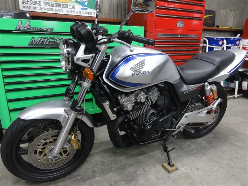 車検　令和6年6月まで　☆★　ＣＢ４００ＳＦ　プラグ新品　オイル新品　キャブレターオーバーホール済み　★☆ 車検付　ＪＲ駅徒歩８分_画像4