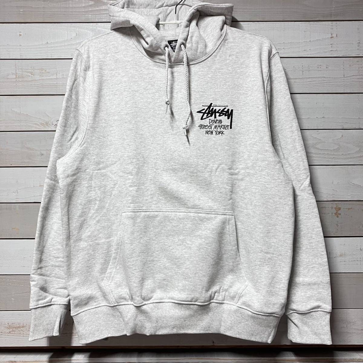 SIZE M STUSSY DSM HOODIE GREY DOVER STREET MARKET NEW YORK Stussy f-ti-do- балка Street рынок New York 