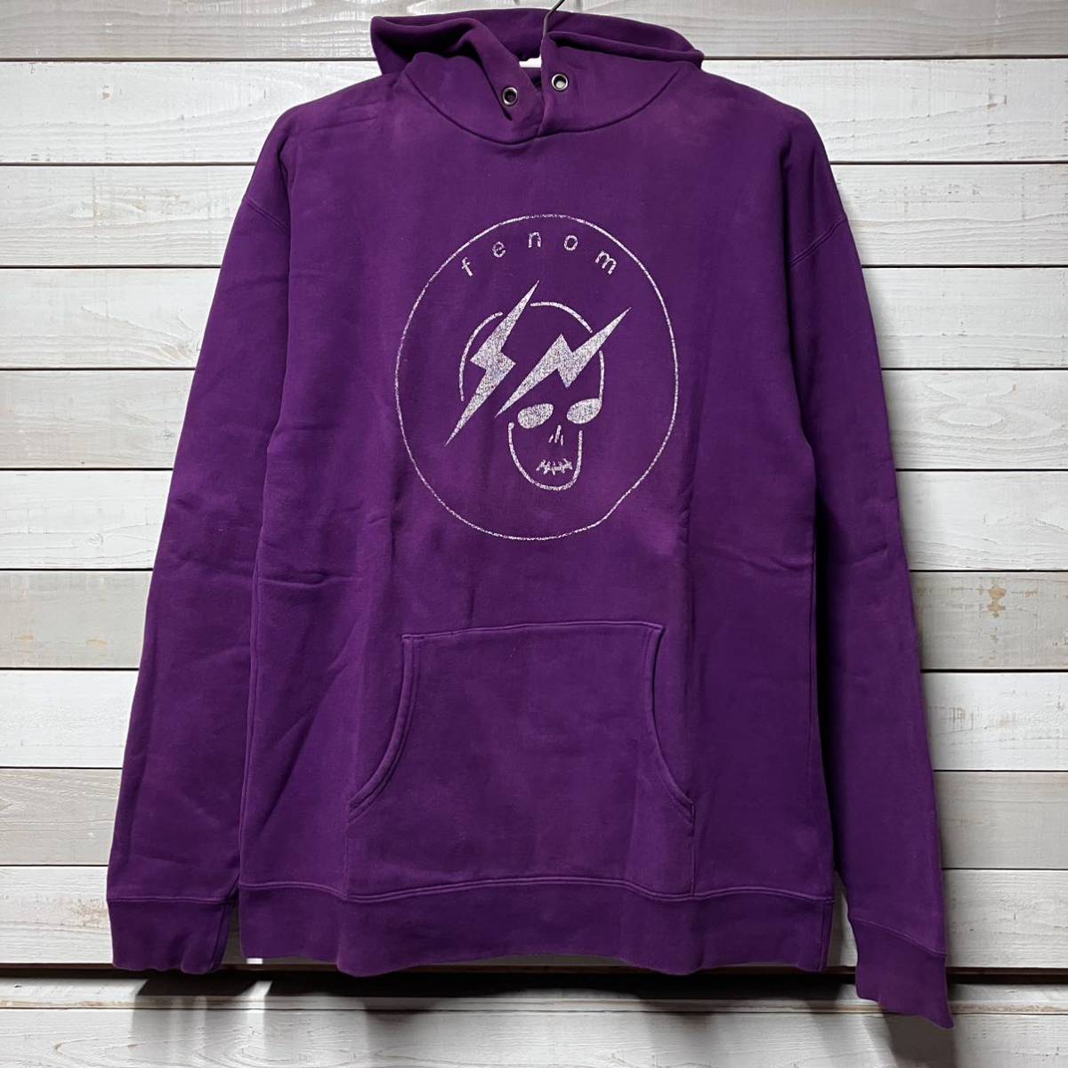 SIZE L LEVI’S FENOM HOODIE PURPLE FRAGMENT DESIGN LEVIS リーバイス フェノム フラグメント デザイン フーディー パーカー パープル_画像1