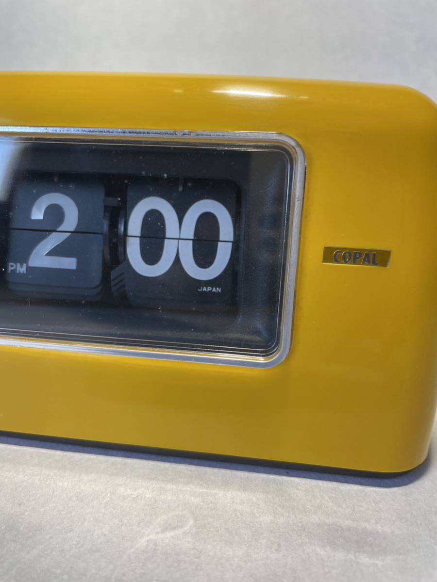 COPAL 707 DIGITAL calendar clock パタパタ時計 コパル 昭和レトロ スペースエイジ_画像4