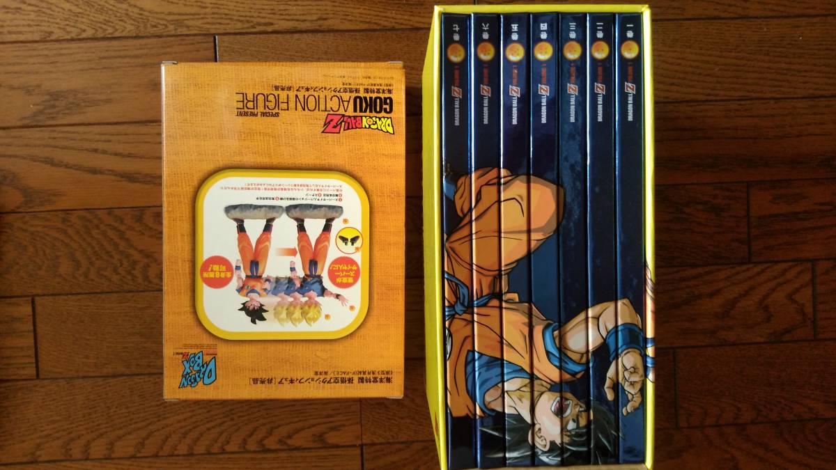 格安即決☆限定☆ドラゴンボールZ DVD BOX VOLUME1 DRAGON BOX ドラゴンボックス　外箱　フィギュア付き_画像3