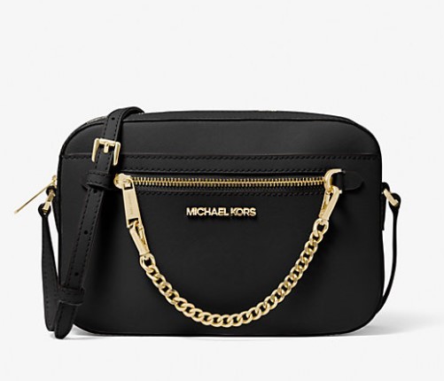 新作　日本未発売♪　MICHAEL Michael Kors Jet Set Large Saffiano Leather Crossbody Bag　クロスボディバック　本物をお届けします♪