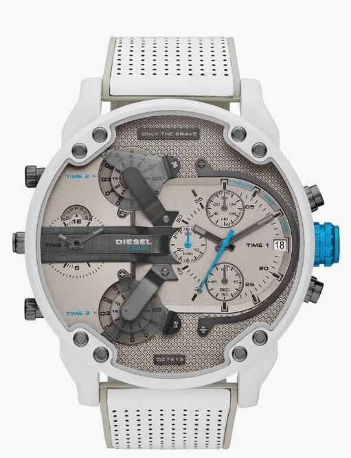 2024新作　日本未発売　DIESEL Mr. Daddy 2.0 Chronograph Quartz Nylon Strap Watch, 57mm 高級時計 本物をお届け!!