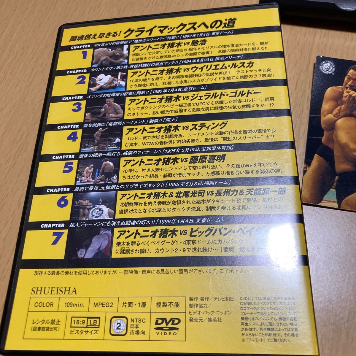 燃えろ！新日本プロレス DVD カード付き　40_画像4