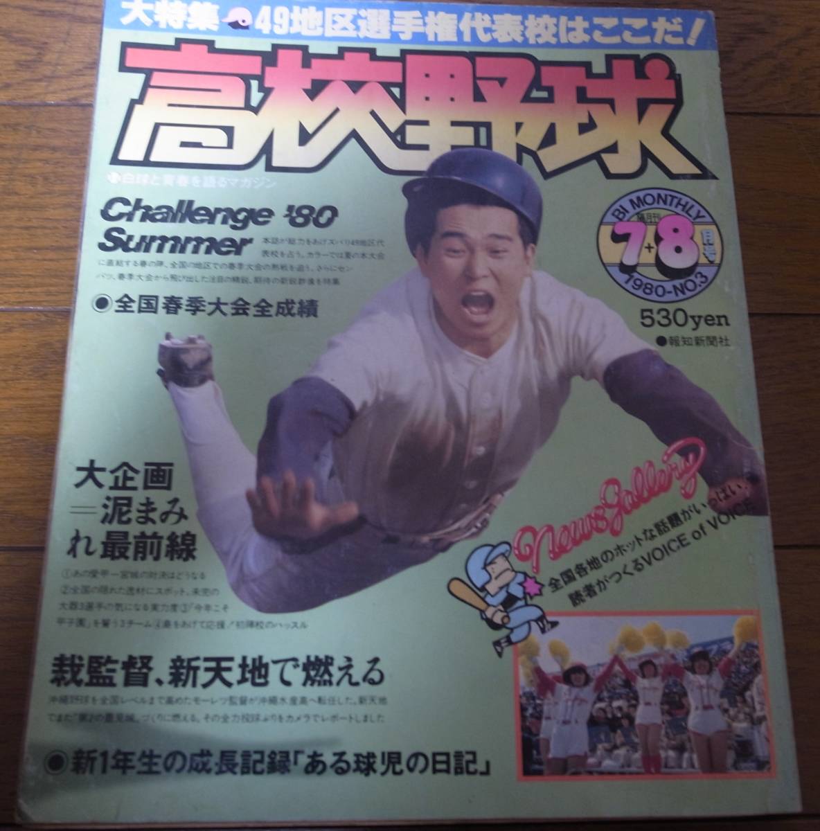 報知高校野球1980年No3/49地区選手権代表校はここだの画像1