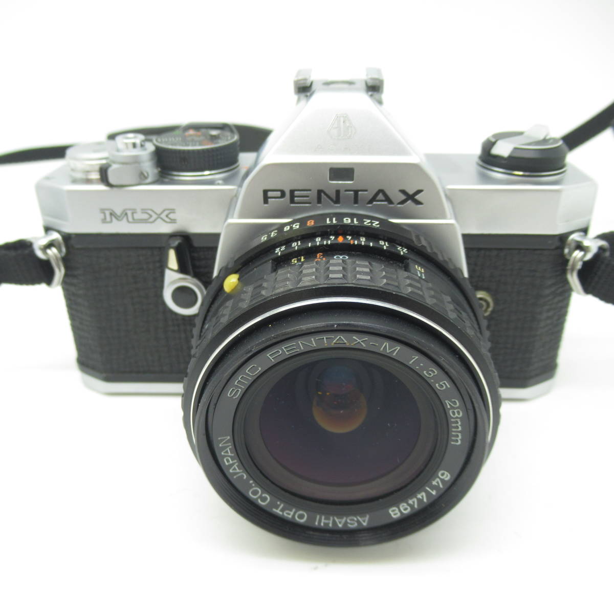 ASAHI PENTAX / ペンタックス カメラ MX / レンズ SMC PENTAX-M 1:3.5 28mm 【 ジャンク品 】_画像2