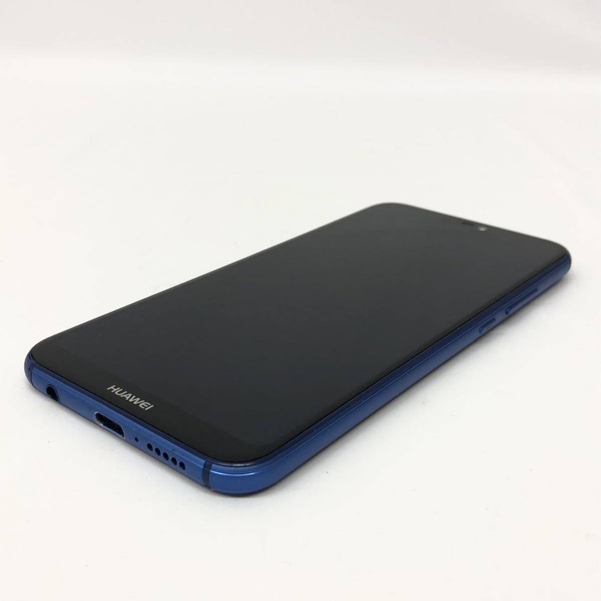 【1円スタート】HUAWEI P20 lite クラインブルー 判定〇 Y!mobile ワイモバイル SIMフリー端末 4G スマホ ファーウェイ CE0_画像4