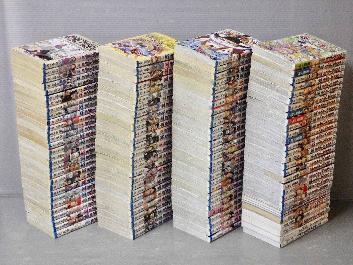 【コミックセット】『ONE PIECE ワンピース』〈1～106巻＋9冊〉計115冊セット！尾田栄一郎◆集英社/ジャンプコミックス/千/巻4/4/四十億巻_画像1