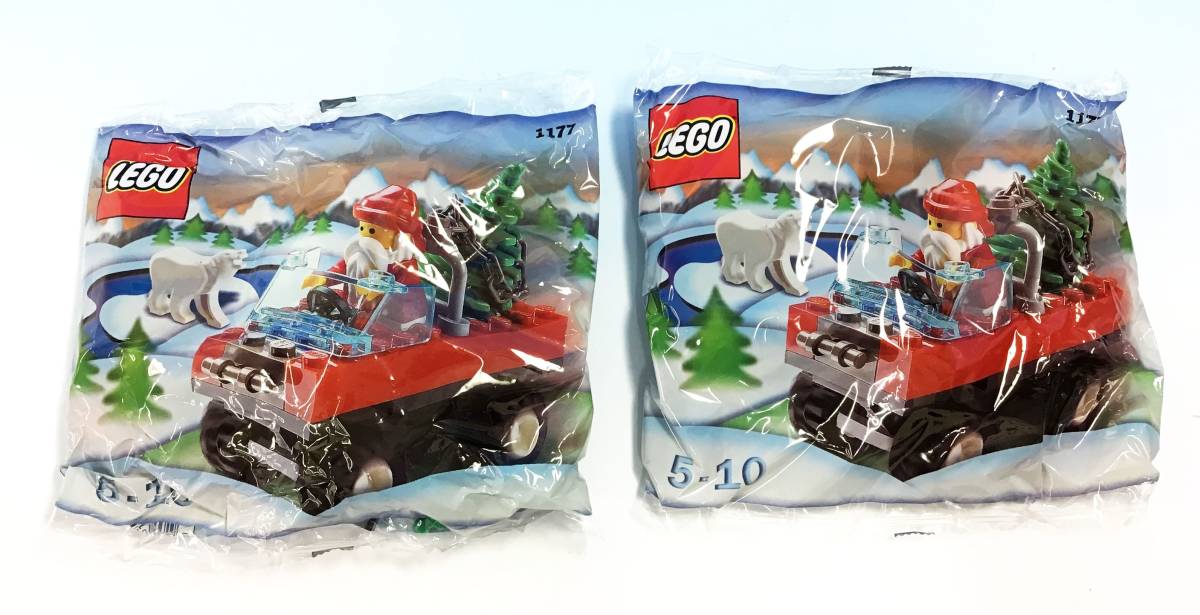 2個セット 非売品 未組立 LEGO レゴ コカ・コーラ オリジナル ブロックセット クリスマス サンタクロース おもちゃ 初コラボ ノベルティ _画像2