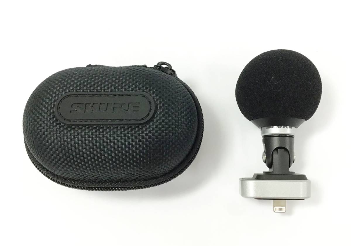 SHURE MV88 コンデンサーマイク ケース付き iOS用 MOTIVシリーズ 楽器 機材 ステレオ マイクロフォン シュア iPod iPhone iPad_画像1