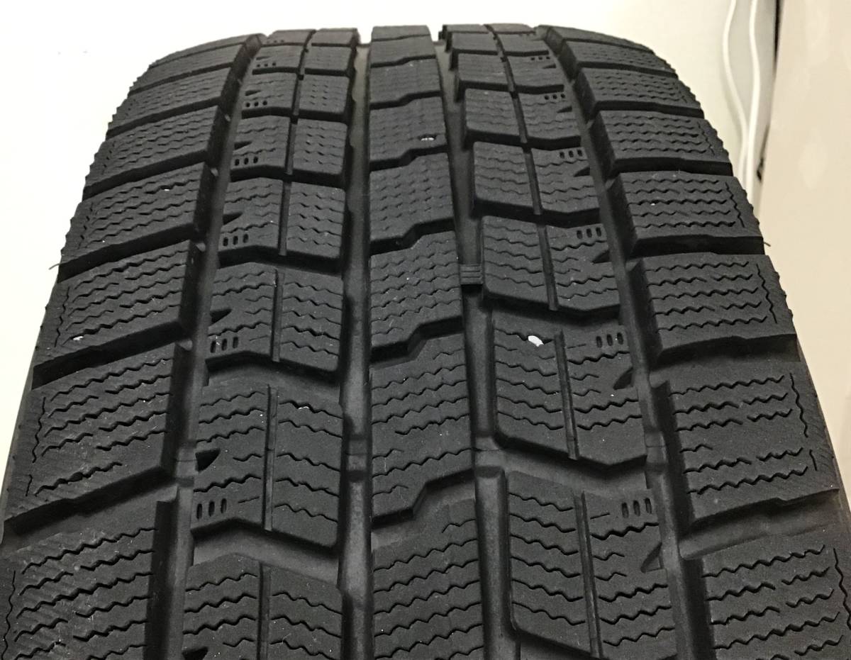 4本セット 2021年 215/60R16 スタッドレス タイヤ グッドイヤー アイスナビ 7 ホイール D.O.S. 16×6.5J 114.3 5H 53 ベゼル 冬 16インチ_画像6