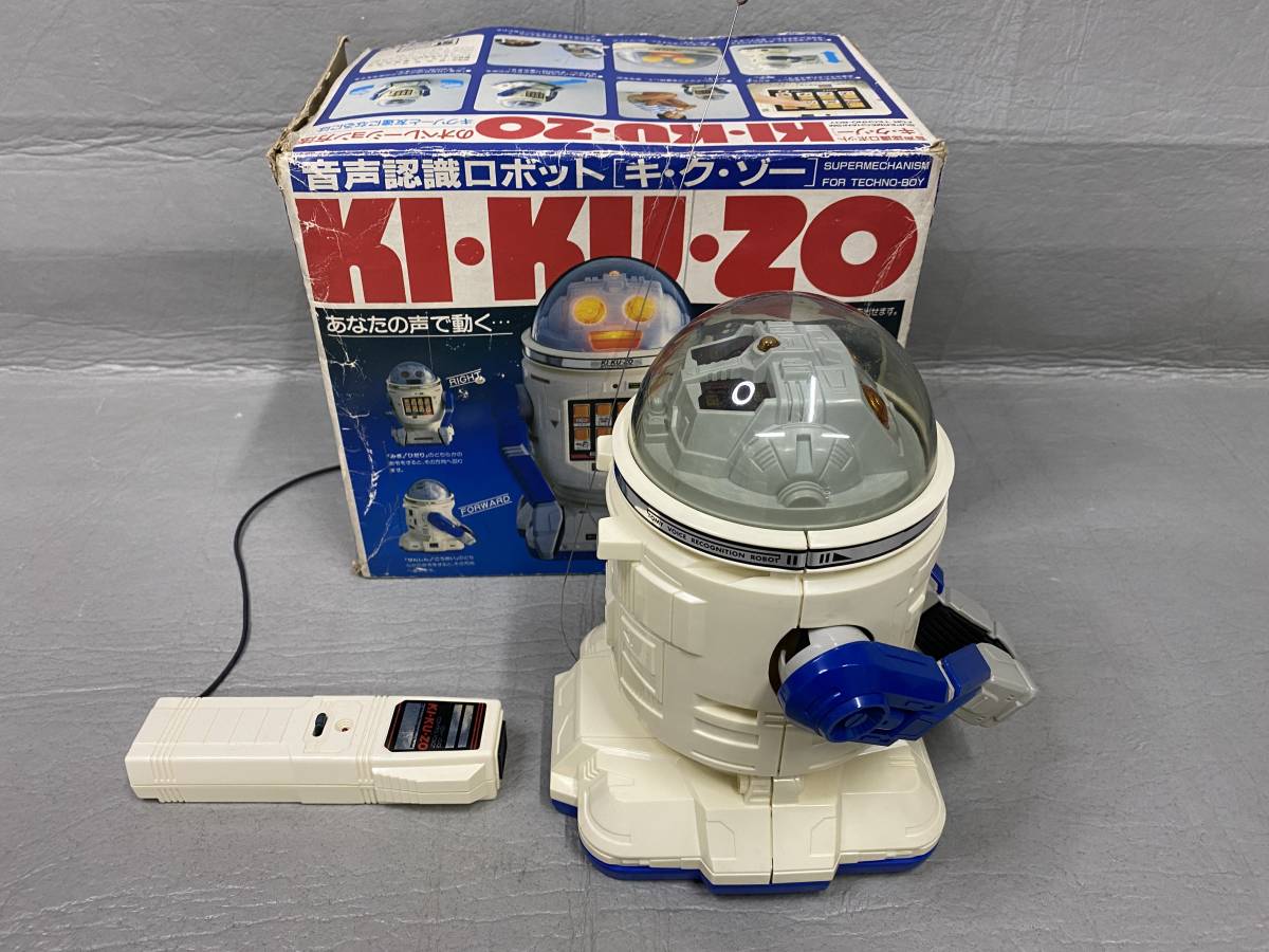 Yahoo!オークション - 昭和レトロ TOMY 音声認識ロボットKIKUZO Yahoo!オークション - 昭和レトロ TOMY 音声認識ロボットKIKUZO
