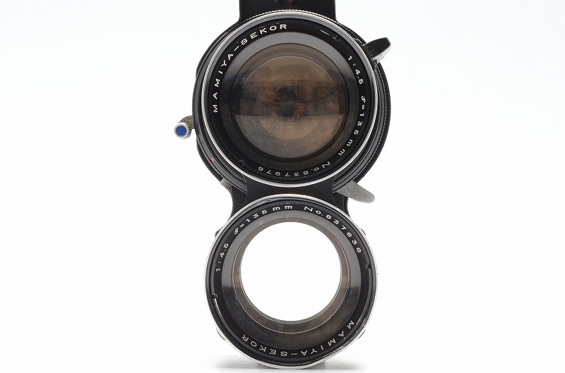 Mamiya MAMIYA-SEKOR 135mm F4.5 Blue Dot for C22 C33 C220 C330 マミヤ 二眼レフ用 中判カメラ用★KT9691