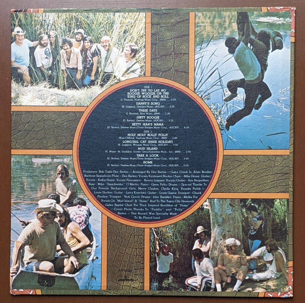 SWAMP スワンプ隠れ好盤 GATOR CREEK / SAME 米国盤中古レコード KENNY LOGGINS, MIKE DEASY在籍 MERRY CLAYTON, CLYDIE KING他参加_画像2