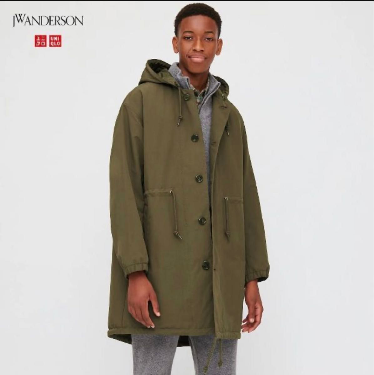 UNIQLO x JW ANDERSON モッズコートLオリーブ カーキ|Yahoo UNIQLO x JW ANDERSON モッズコートLオリーブ カーキ|Yahoo