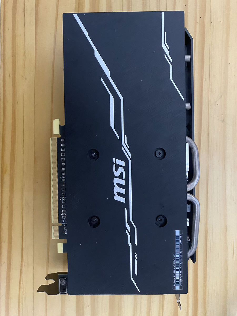 MSI Radeon RX 5700XT MECH 8GB PCIe4.0【動作品】_画像2