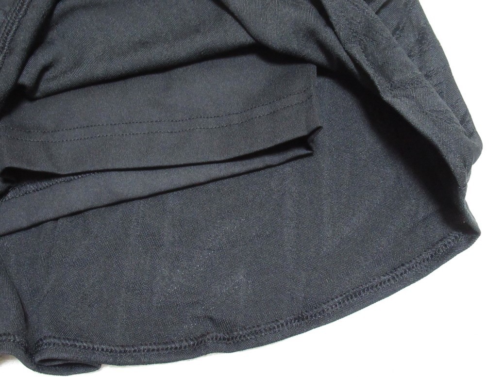 adidas テニス スカート プライムブルー 黒 ブラック OT アディダス スコート エアロニット マッチ H31425_画像9