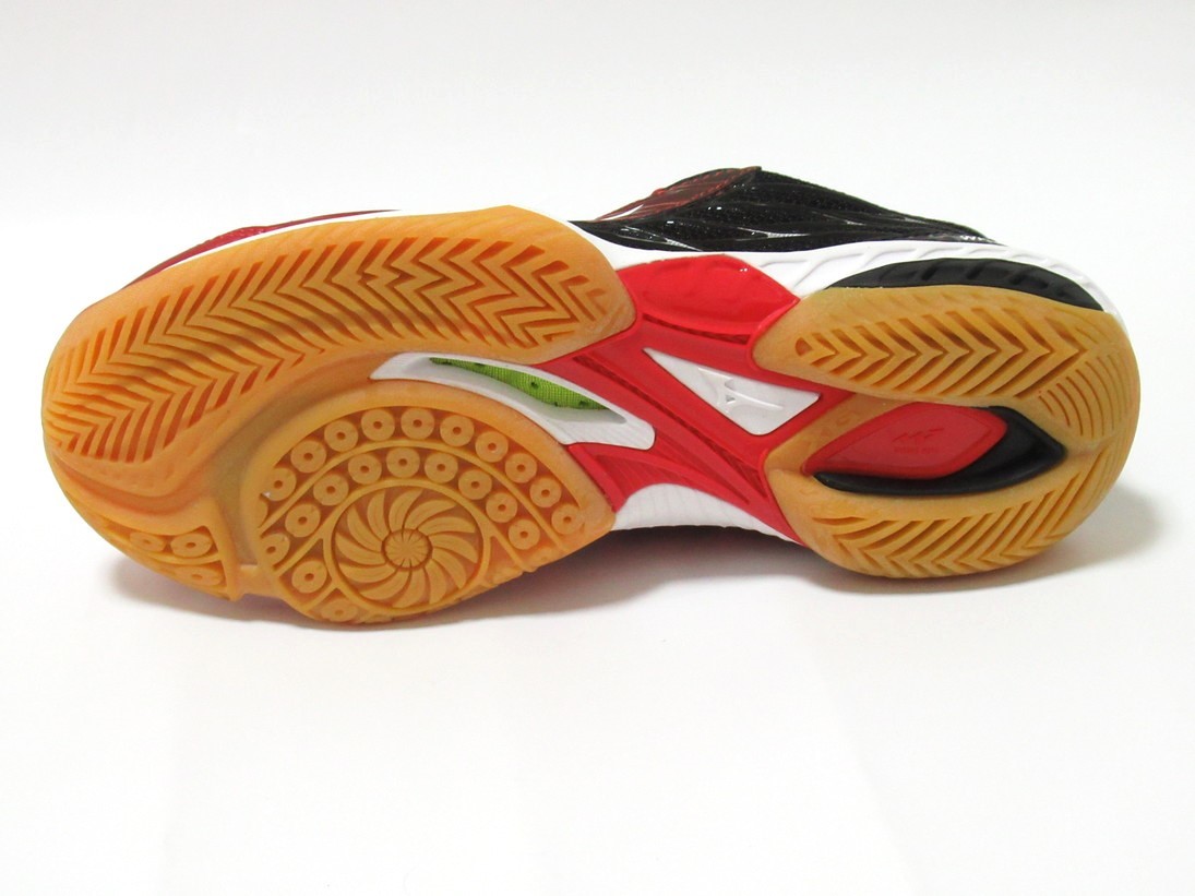  Mizuno badminton shoes ue-b Claw red white black 24.5cm wide 3E MIZUNO WAVECLAW 71GA191062