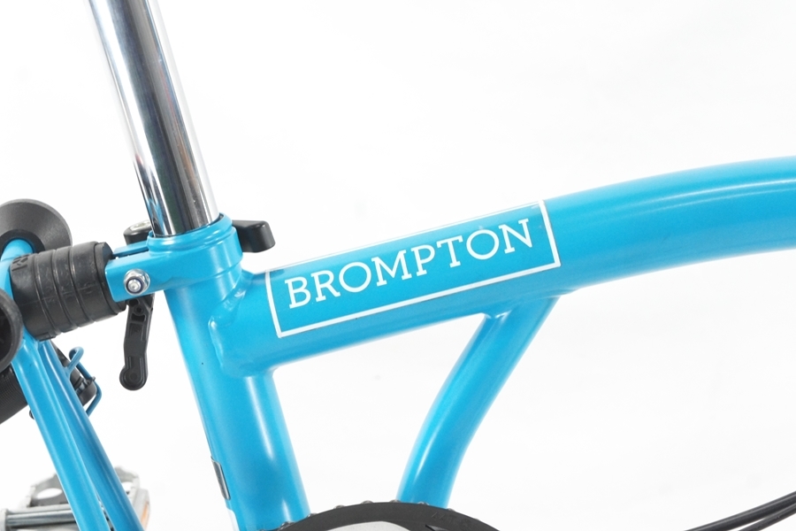 ◆◆ブロンプトン BROMPTON S6L 2016年 クロモリ フォールディングバイク 折り畳み自転車 外装2速 内装3速 16インチ ミニベロ 小径車_画像2