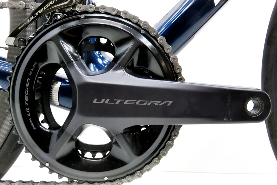 ** Trek TREKma Don MADONE 5.9 Di2 2012 year of model ULTEGRA carbon road bike 520 size 2×12 speed white × blue 
